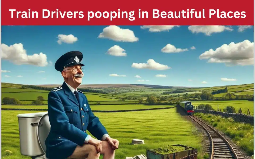 Train Drivers pooping in Beautiful Places